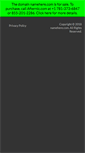 Mobile Screenshot of namehere.com